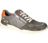 Mustang Homme Baskets à lacets élégantes avec fermeture éclair intemporelle 4138-309, Taille:41 EU, Couleur:Gris