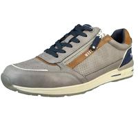 Mustang Homme Baskets Chaussures à lacets Zip et à lacets 4154-316, Taille:41 EU, Couleur:Gris