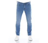 MUSTANG Homme Jeans Real X Oregon Tapered K Stretch Pantalon Jeans Sweat Denim 87% Coton Bleu Noir Gris, Taille: W 38 L 34, Couleur: Medium Blue Denim (312)