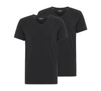 MUSTANG Style Amado 2-Pack T-Shirt, Black 4142, L Homme