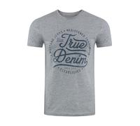 Mustang Homme T-Shirt Basic Imprimé Col Rond Manches Courtes 100% Coton Neuf