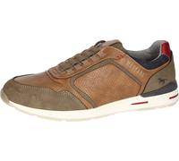 Mustang Hommes Sneaker Chaussures à lacets Slip-on antidérapantes confortables 4154-401, Taille:42 EU, Couleur:Marron