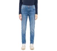 MUSTANG Jean Slim Style Crosby Relaxed pour Femme, Bleu Moyen 402, 33W / 32L