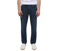 Mustang Jeans Homme Tramper Straight Coupe Droite Bleu - Bleu Foncé Denim