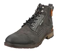 Mustang Lace Up Side Zip Homme Bottes Décontracté Graphite - 41