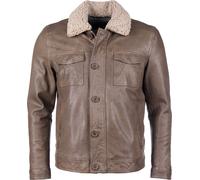 Mustang M232-88, veste en cuir M Marron Marron