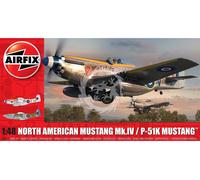 Airfix A05137 Mustang Nord-américain MK.IV - Kit de modèle à l'échelle 1/48