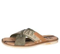 MUSTANG Mules Homme 4152-705, Pointure:44 EU, La Couleur:Vert