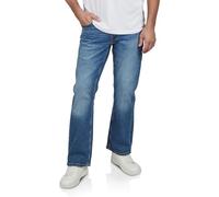 Mustang Oregon Bootcut Jean stretch pour homme Noir Bleu Taille 30 31 32 33 34 36 38 40 42 44, Bleu (bleu moyen 682), 40W / 32L