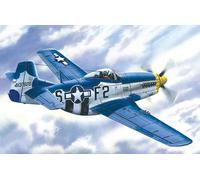 MUSTANG P-51d-15, WWII American Fighter 1:48 Plastique Model Kit Icm