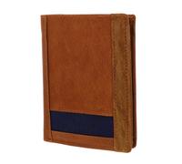 MUSTANG Porte-monnaie marron en cuir pour homme - Bozen Leather Wallet Cognac 134669