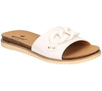 MUSTANG Sabots pour Femmes 1392-708, Pointure:40 EU, La Couleur:Blanc