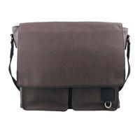 MUSTANG Sac d'ordinateur portable marron pour femme - Jackson Jeff Messenger LHF Darkbrown 110755