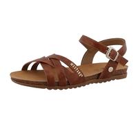 MUSTANG Sandalen Plat Cognac