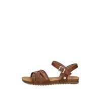 Mustang - Sandalen Plat - Femme - Chaussures - Brun - Taille: 37 EU
