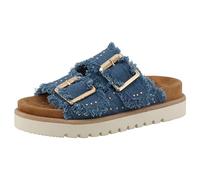 MUSTANG Sandales classiques pour femme, Bleu 00270, 39 EU