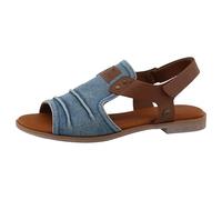 MUSTANG Sandales classiques pour femme, Bleu 01770, 39 EU