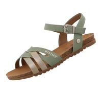 MUSTANG Sandales classiques pour femme, sauge, 41 EU