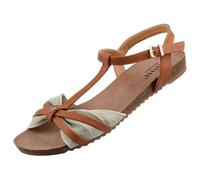 MUSTANG Sandales Mode Femme 1307-814, Pointure:39 EU, La Couleur:Vert