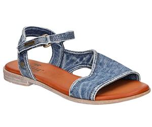 MUSTANG Sandales Mode Femme 1388-807, Pointure:36 EU, La Couleur:Bleu