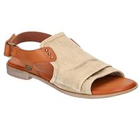 MUSTANG Sandales Mode Femme 1388-808, Pointure:38 EU, La Couleur:Beige