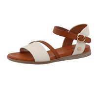 MUSTANG Sandales classiques pour femme, Blanc 00002, 41 EU