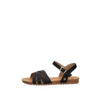 MUSTANG Sandales classiques pour femme, Noir 00001, 41 EU