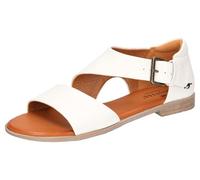 MUSTANG Sandales pour femme 1388-810 - Blanc - 38 EU, Blanc., 38 EU