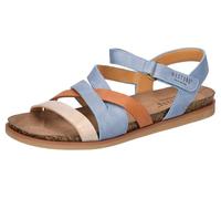 MUSTANG Sandales pour femme 1518-803 - Bleu - 39 EU, bleu, 39 EU