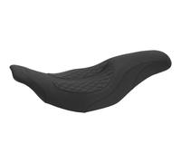 Mustang Selle De Moto Dave Perewitz Signature Series 2-up Diamond Stitch Harley Davidson Softail