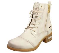 Mustang Side Zip Low Heel Femme Bottes Bottines La Glace - 41