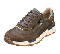 Mustang Side Zip Sneaker Homme Baskets Décontracté Marron Foncé - 41