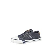 MUSTANG Slip on bleu foncé / caramel / blanc, Taille 38