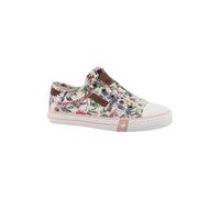 MUSTANG Slip on vert / violet / rose / blanc cassé, Taille 37