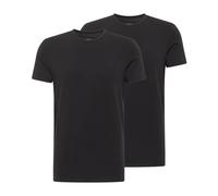 MUSTANG Style Allen 2-Pack T-Shirt, Black 4142, S Homme