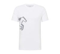 MUSTANG Style Austin T-Shirt, Blanc Brillant 2007, L Hommes
