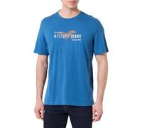 MUSTANG Style Austin T-Shirt, Bleu foncé 5232, XL Hommes