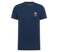 MUSTANG Style Austin T-Shirt, Dress Blues 5334, S Hommes