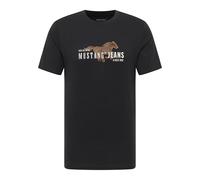 MUSTANG T-shirt Austin 4188 – Noir de Jais – L Hommes