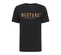 MUSTANG Style Austin T-Shirt, Noir de Jais 4188, L Hommes