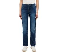 MUSTANG Style Crosby Relaxed Straight Jeans, Bleu foncé 802, 27W x 34L Femme