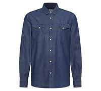 MUSTANG Style Duver Chemise en Jean, Bleu Moyen 700, L Hommes