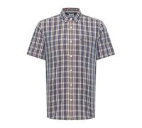 MUSTANG Style Gilroy Chemise, Multi SS Green Brown Check 12863, S Hommes