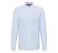 MUSTANG Style Rawlins Chemise à Bouton Bas, Faded Denim 5124, L Hommes