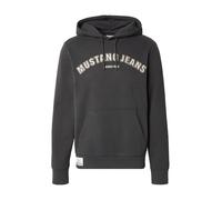 MUSTANG Sweat-shirt 'Eden' jaune pastel / noir / blanc, Taille XXXL