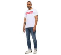 Mustang T-Shirt Alex C avec Logo pour Femme - Blanc général 2045 - M