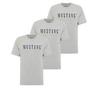 MUSTANG T-Shirt gris chiné / noir, Taille XXL