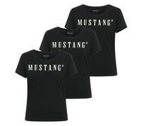 MUSTANG T-shirt noir / blanc, Taille S