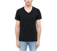 MUSTANG Style Amado 2-Pack T-Shirt, Black 4142, L Homme