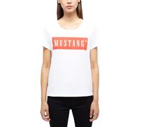 MUSTANG Style Alma T-Shirt, General White 2045, XXL Grande Taille Femmes